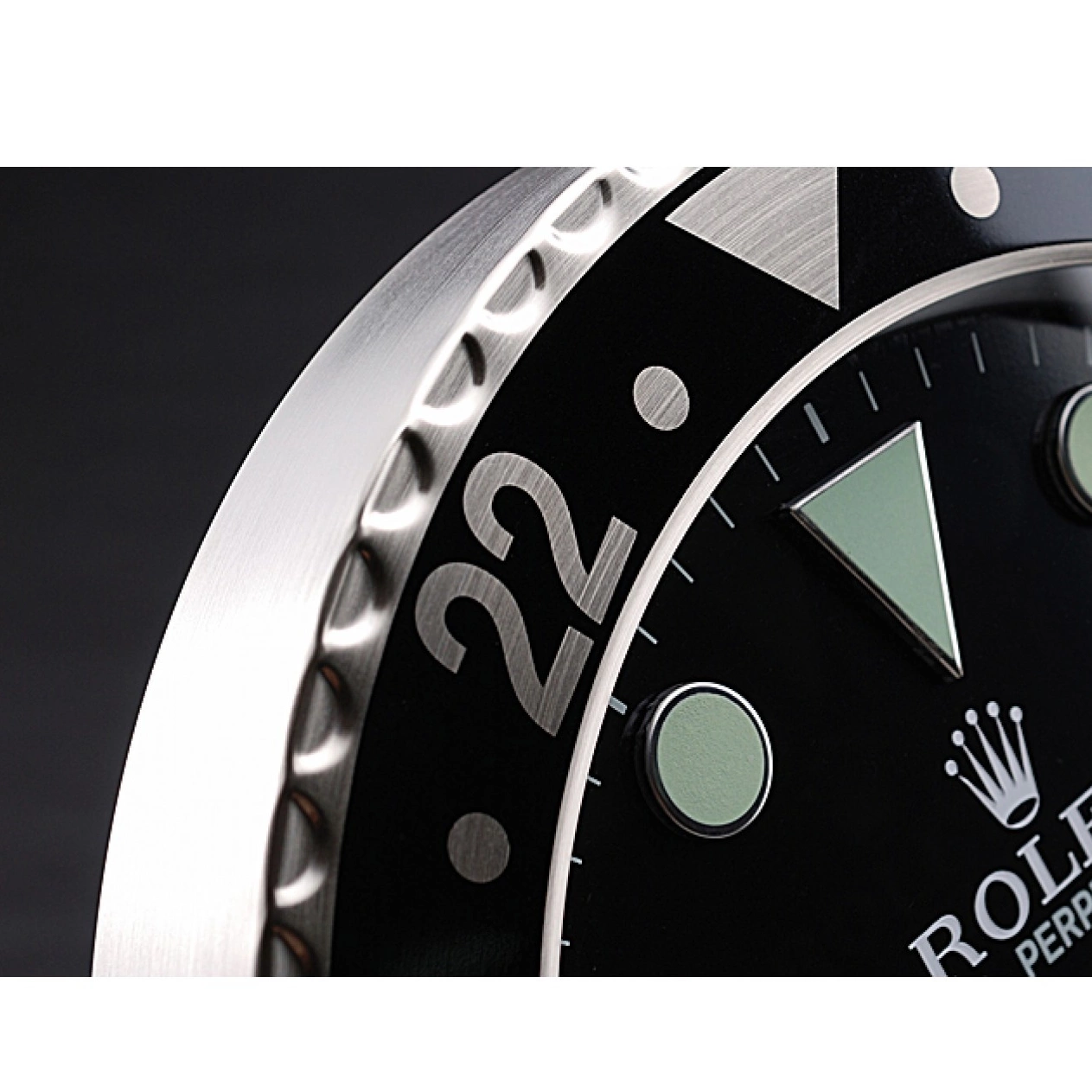 Good copy rolex watches Black-Red Master 622478 II Rolex Wall Clock GMT 0606